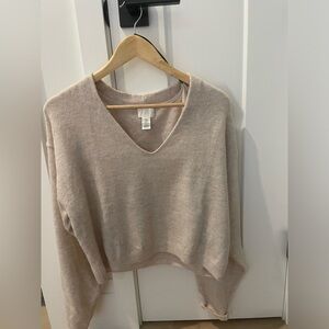 Women’s soft cropped sweater XS